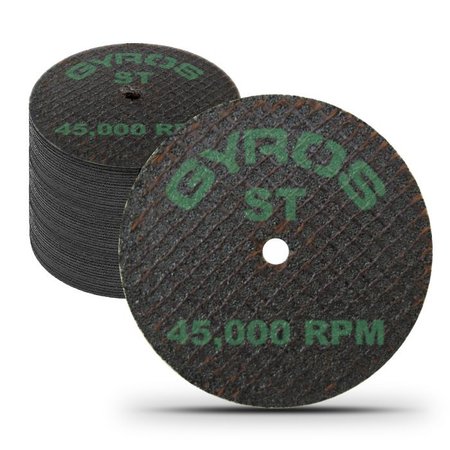 GYROS ST 1.5" Double Reinforced Resin Cut-Off Wheel for Super Tensile Materials, Dia. Size 1.5", 50PK 11-41502/50